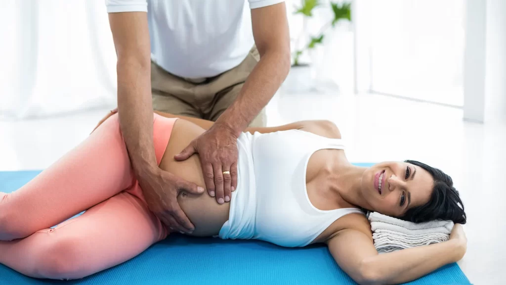 prenatal massage therapist